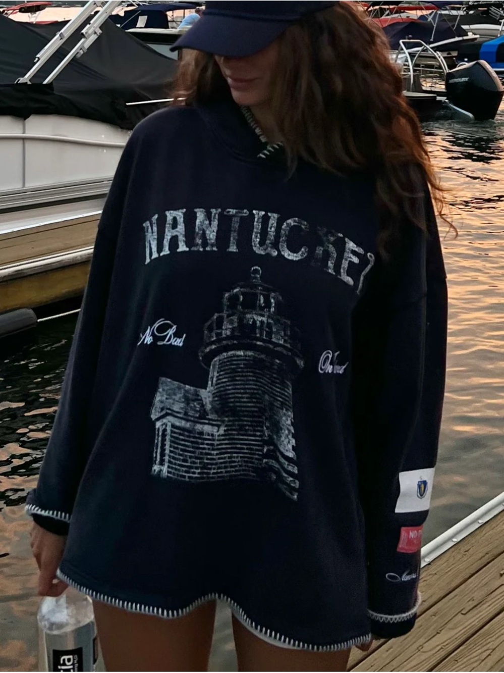 No Bad Nantucket Hoodie